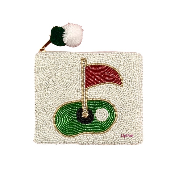 Lily Posh Golf Cart Coin Purse, Golf Lover, Golf Bag, NEW - Picture 5 of 6